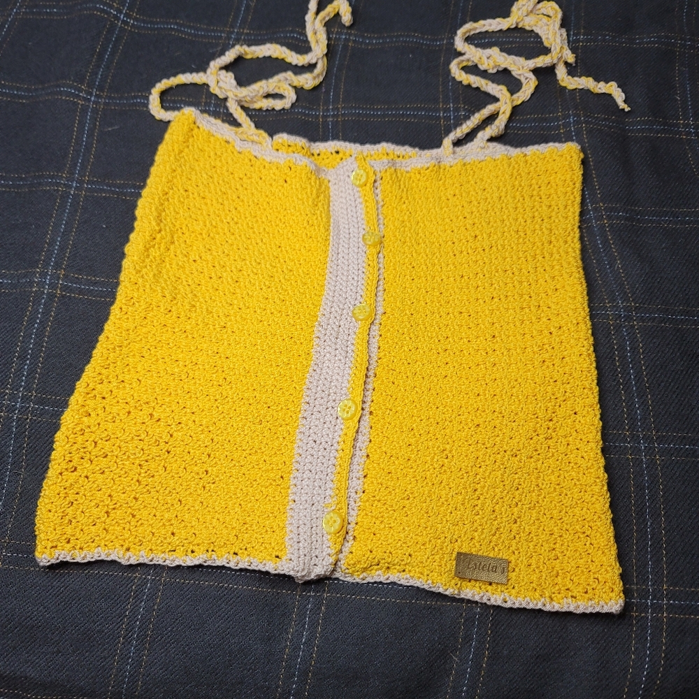 Crop top crochet handmade // I DO NOT ACCEPT RETURNS